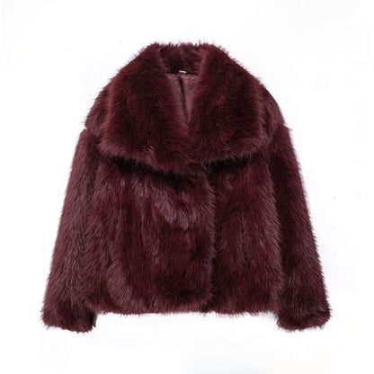 Elegant Furry Winter Coat