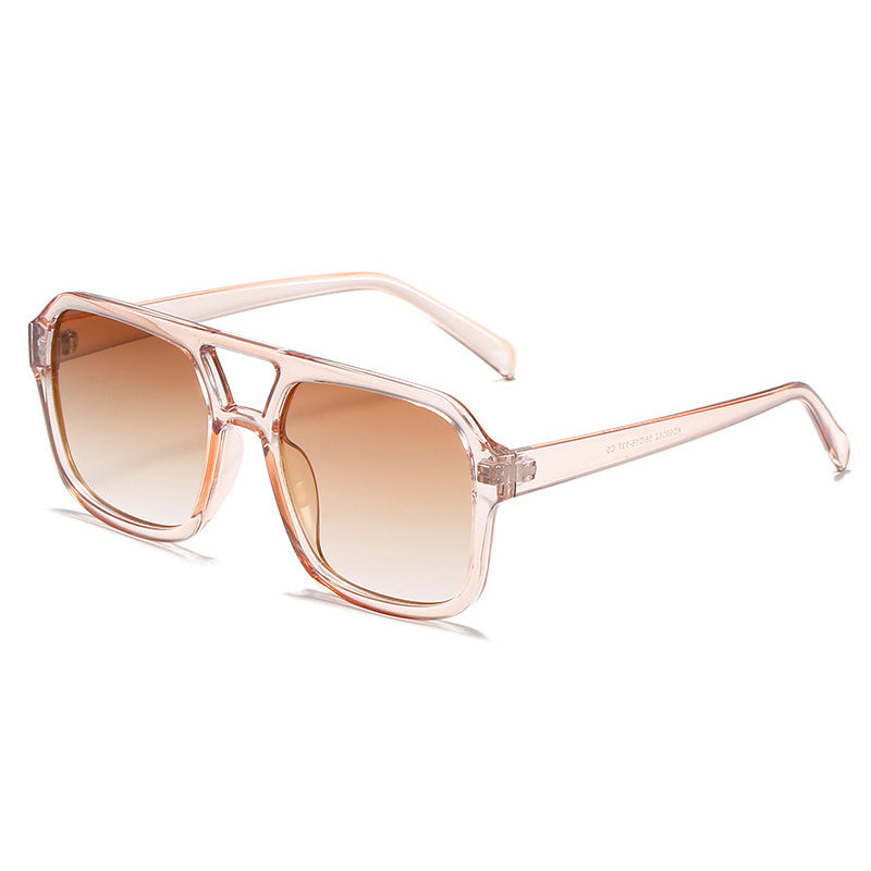 Retro Chic Square Lunettes de soleil