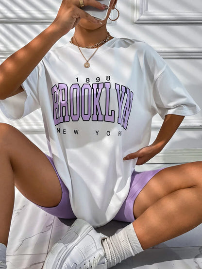 Oversized T-Shirt 1898 Brooklyn New York